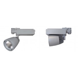 Spot rail LED 40W gris