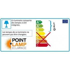 Dalle LED 595x595 38W Basse Luminance
