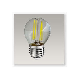 Spherique filament LED 4W E27 Dimmable