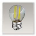 Spherique filament LED 4W E27 Dimmable