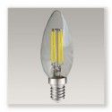 Flamme filament LED 4W E14 Dimmable