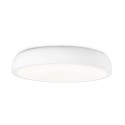 Suspension Cercle LED Blanc Noir Diam. 43cm