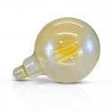 Globe 125 filament LED Ambre 8W E27