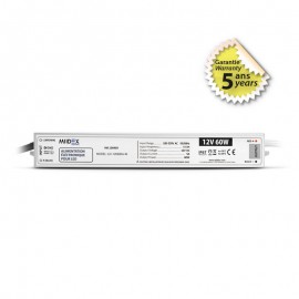 Alimentation 12V 60W IP67 étanche