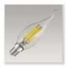 Flamme filament LED Coup de vent 4W E14