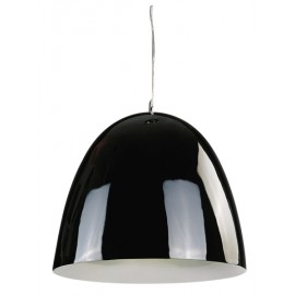 Suspension Bell Argent/blanc/noir Diam70cm