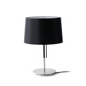 Lampe Volta Blanche Noire H. 45cm