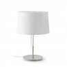 Lampe Volta Blanche Noire H. 45cm