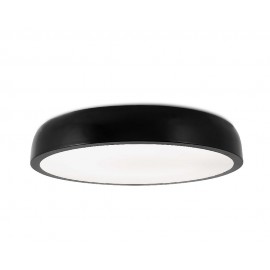 Plafonnier Cercle_2 LED Blanc ou Noir Diam. 55cm