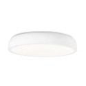 Plafonnier Cercle LED Blanc Noir Diam. 55cm