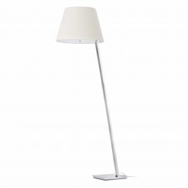 Lampadaire Mona Blanc Noir H. 160cm