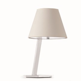 Lampe Mona Blanche Noire H. 44cm